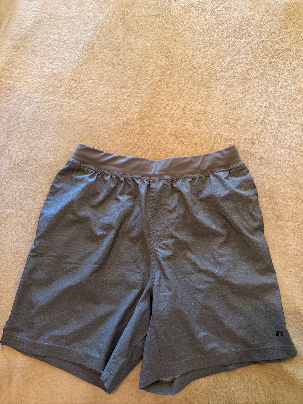 Russell Athletic Men's Charcoal Performance Shorts